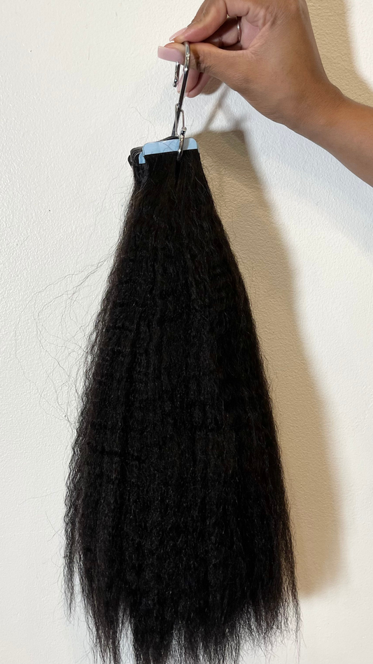 Kinky Straight Tape-In Extensions